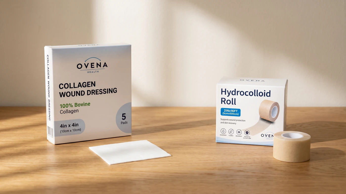 Collagen vs hydrocolloid, which dressing for which wound