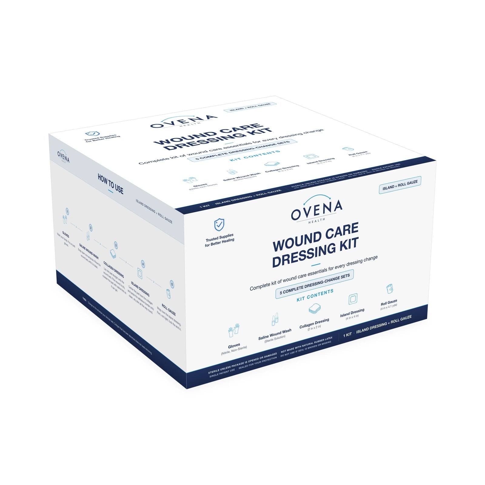 collagen dressings Wound Care Kit By Anthropologie Puff-Sleeve Denim and second 6 Drawers Dressers Size:Child-6