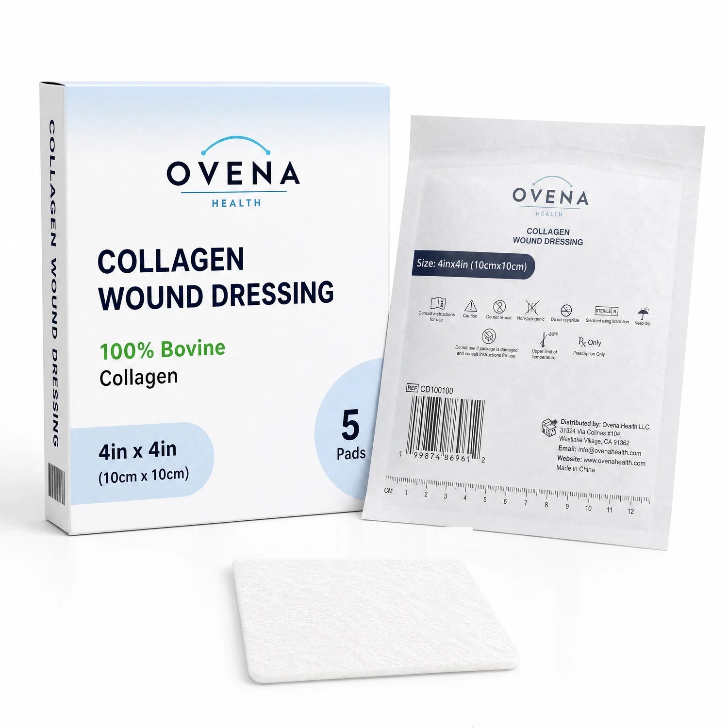 Collagen Wound Dressing, FDA 510(k) Cleared