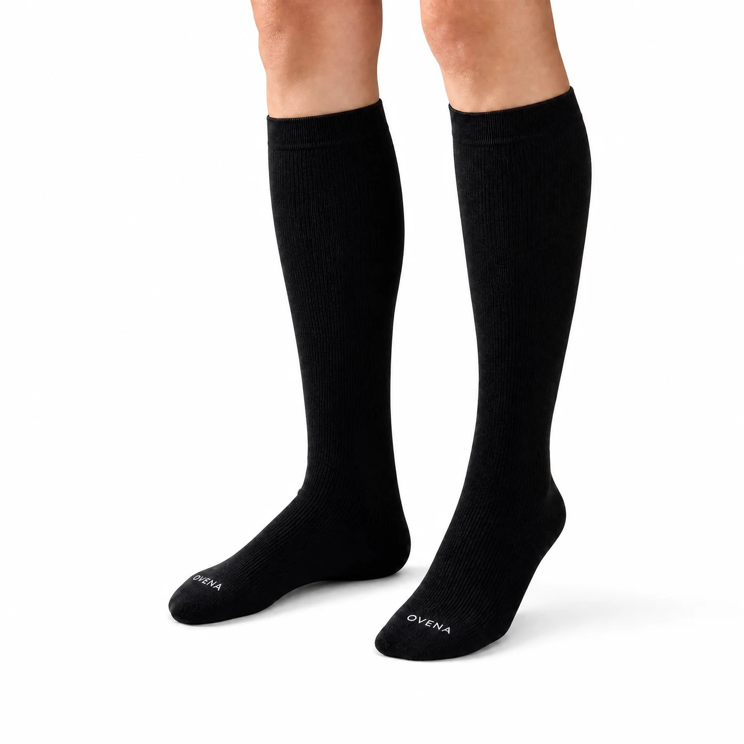 20-30 mmHg Graduated Compression Socks, Knee-High