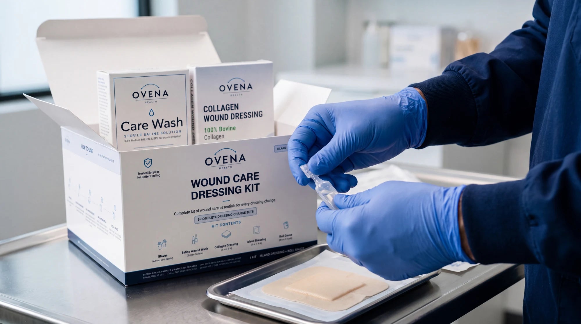 Follow the labeling on your wound-wash product