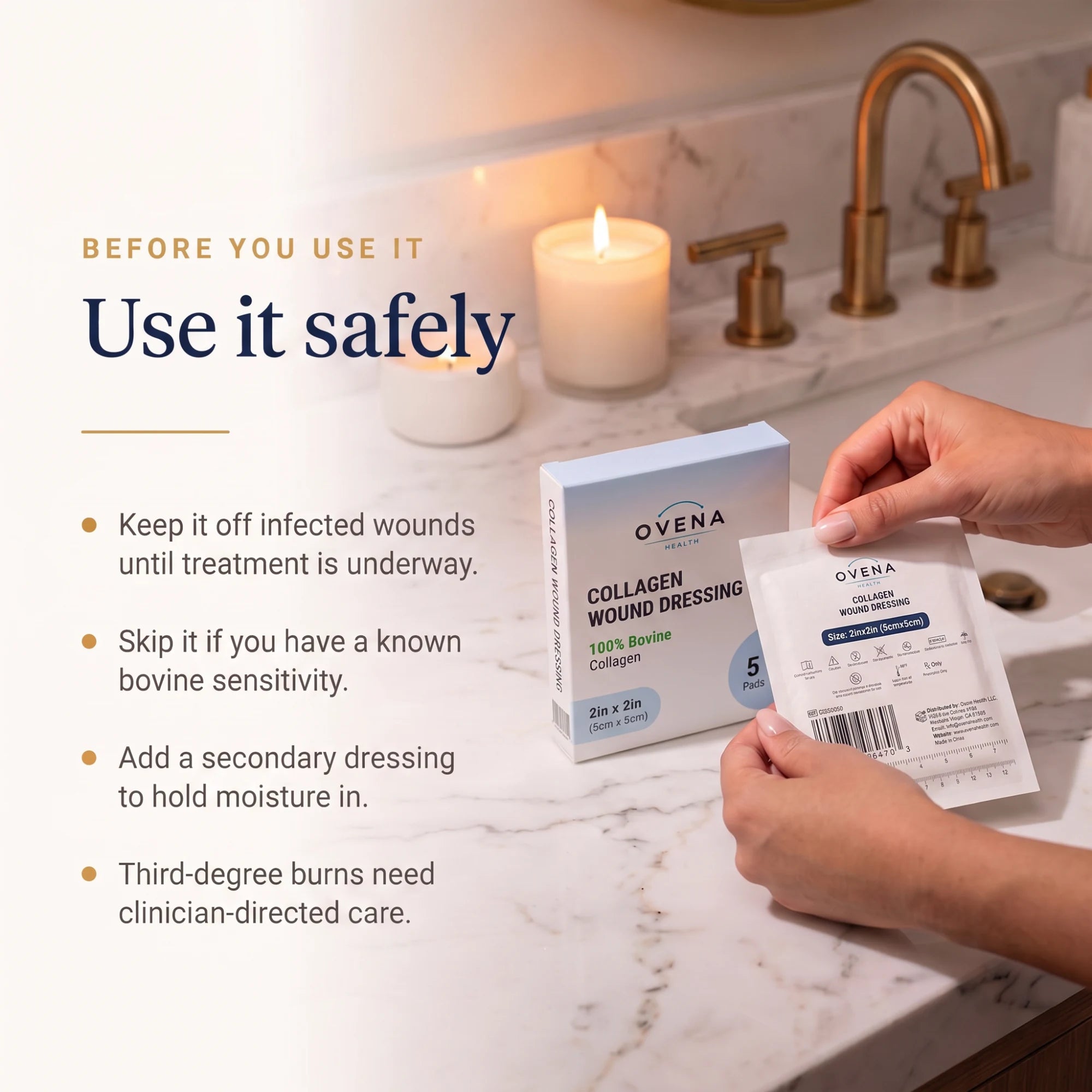 Collagen Wound Dressing, FDA 510(k) Cleared