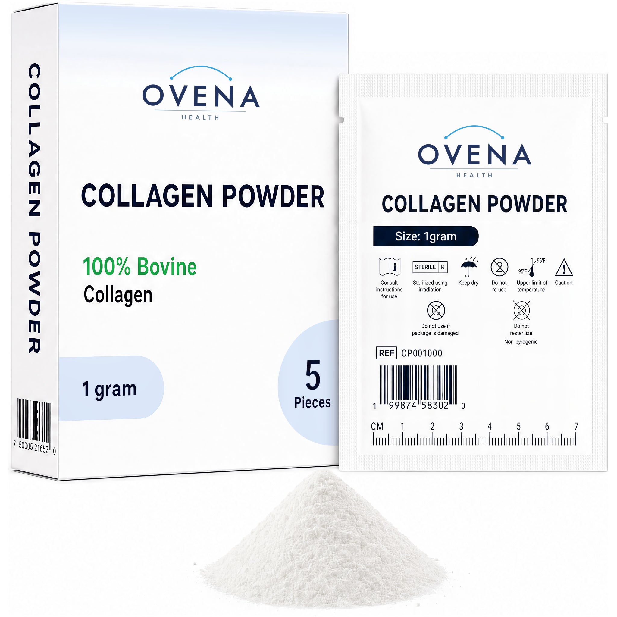 Collagen Wound Powder, 5 x 1 g Packets