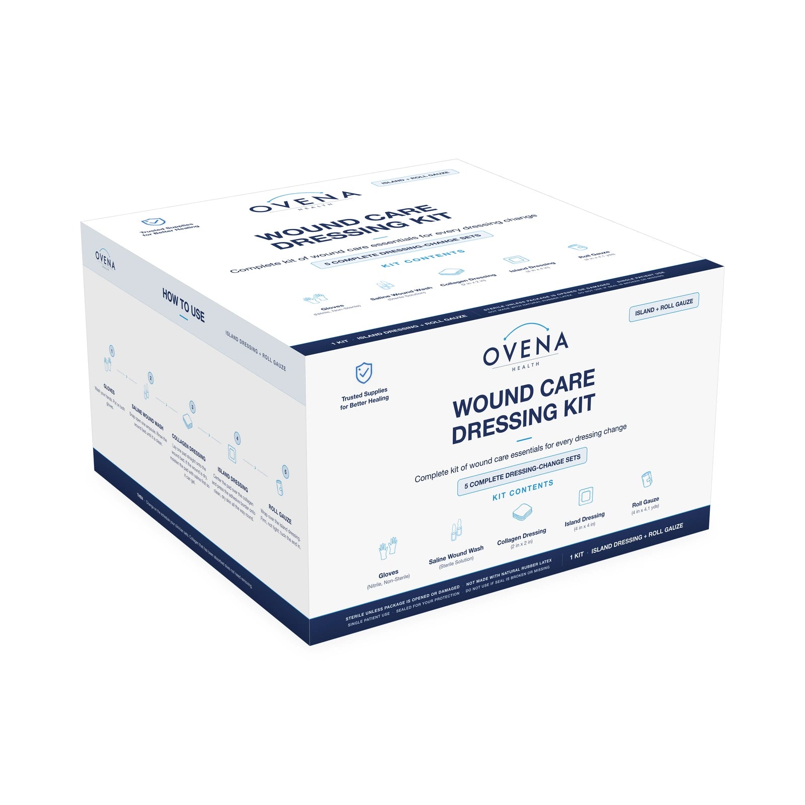 Collagen Wound Care Dressing Kit, FDA 510(k) Cleared Collagen